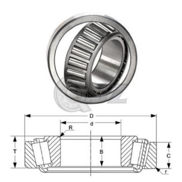 2x 17887-17831 Tapered Roller Bearing QJZ New Premium Free Shipping Cup &amp; Cone