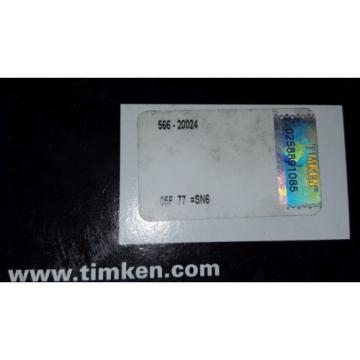 Timken 566 Tapered Roller Bearing