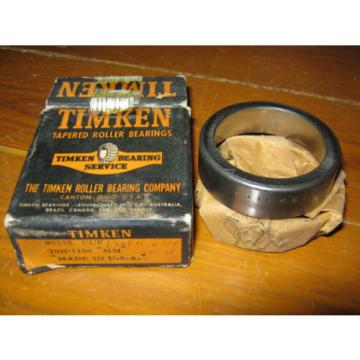 Vintage NOS Timken 09195 Tapered Roller Bearing Race Cup