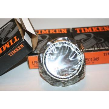 (Lot of 3) Timken LM501349 Tapered Roller Bearing Cones LM-501349 * NEW *