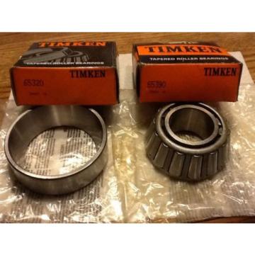 TIMKEN 65390/65320 Tapered Roller Bearing &amp; Cup Set