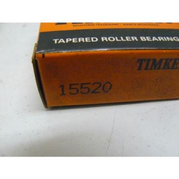 NEW TIMKEN 15520 TAPERED ROLLER BEARING