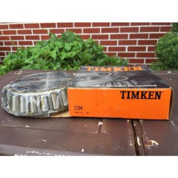 594 TIMKEN New Taper, Old Stock, Tapered Roller Bearing, Semi-Truck