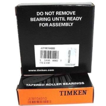 LOT OF 2 NIB TIMKEN JLM104910 BEARING TAPERED ROLLER SINGLE CUP