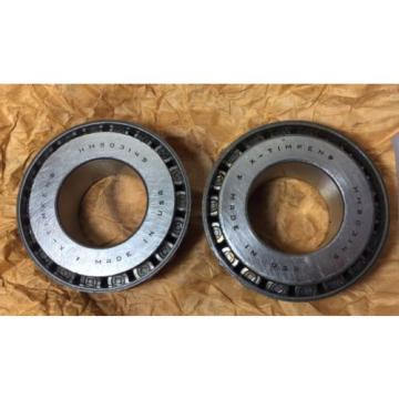 Pair (2) of TIMKEN TAPERED ROLLER BEARINGS, Part # HM803145, New/Old Stock