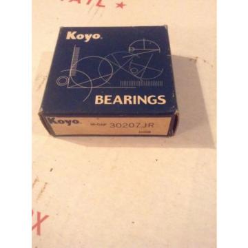 30207 JR Koyo Tapered Roller Bearing Single Row