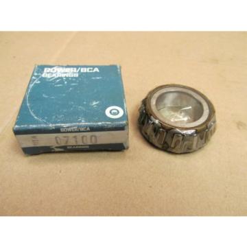 NIB BOWER BCA 07100 TAPERED ROLLER BEARING 07100 1&#034; BORE