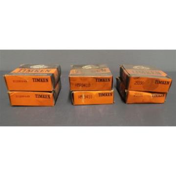 Timken Tapered Roller Bearing 25590 HM89449 HM89410 Lot of 6 New