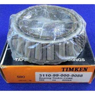 TIMKEN 580 Tapered Roller Bearing