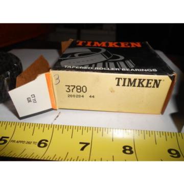 Timken 3780 Tapered Roller Bearing Cone