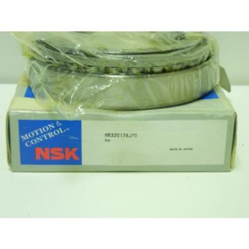 NSK HR32017XJP5 NEW TAPERED ROLLER BEARING HR32017XJP5