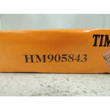 Timken Tapered Roller Bearings HM905843, NIB