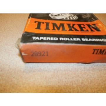 TIMKEN TAPERED ROLLER BEARINGS  28921