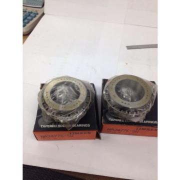 Timken NA24776SW Tapered Roller Bearing,New Matched set 200108 22