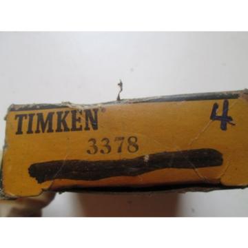 NEW Timken 3378 Tapered Cone Roller Bearing