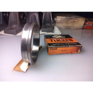 TIMKEN 354B TAPERED ROLLER BEARING, SINGLE CUP, STANDARD TOLERANCE, FLANGED O...