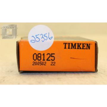 Timken 08125 Tapered Roller Bearing