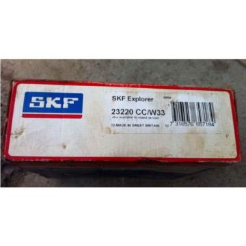 SKF Explorer 23220 CC/W33 Spherical Roller Bearings