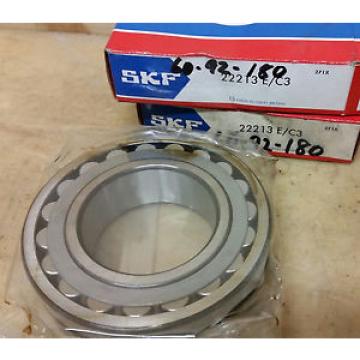 SKF 22213 E/C3 Spherical Roller Bearing - 65 mm ID