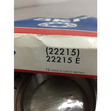 NEW IN BOX BOX SKF SPHERICAL ROLLER BEARING 22215 E