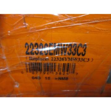 TIMKEN 22326EMW33C3 Spherical Roller Bearing 130mm ID x 280mm OD x 93mm Width C3