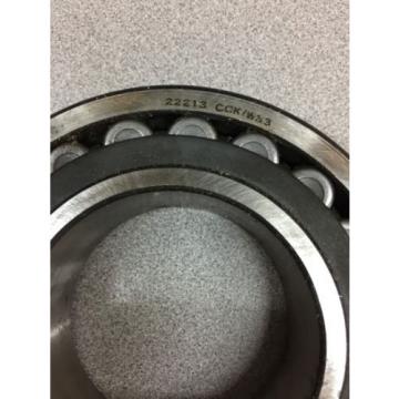 NEW NO BOX SKF SPHERICAL ROLLER BEARING 22213 CCK/W33