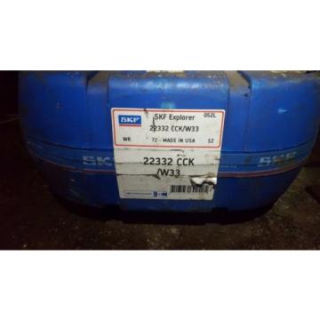 SKF Explorer 22332 CCK/W33 CCK W33 Spherical Roller Bearing