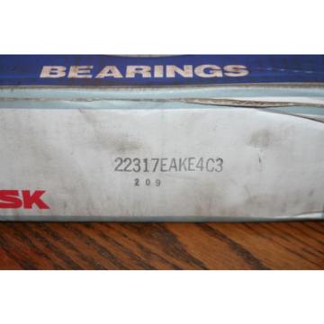 NSK 22317.EAK.E4.C3 Tapered Spherical Roller Bearing 22317EAKE4C3  * NEW *