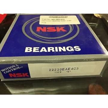 New NSK 22220EAE4C3 Spherical Roller Bearing