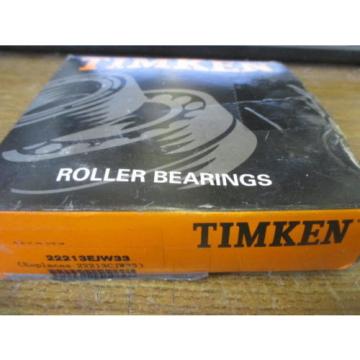 NEW TIMKEN SPHERICAL ROLLER BEARING 22213EJW33