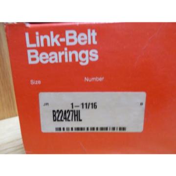 LINKBELT B22427HL SPHERICAL ROLLER BEARING INSERT 1-11/16&#034;