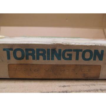 1 NIB TORRINGTON 22216VJW33C3 22216-VJ-W33-C3 22216 SPHERICAL ROLLER BEARING