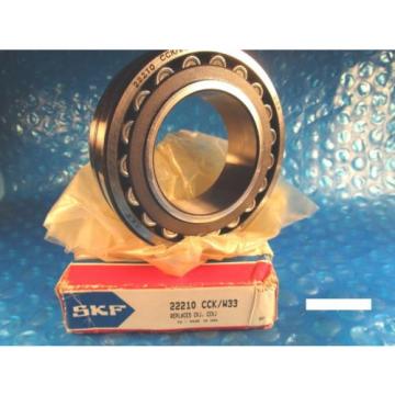 SKF 22210 CCK/W33, (CKJ, CCKJ) ROLLER BEARING SPHERICAL 2 IN BORE