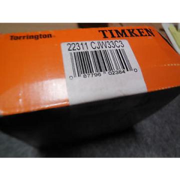 NEW TIMKEN Spherical Roller Bearing 22311-CJW33C3