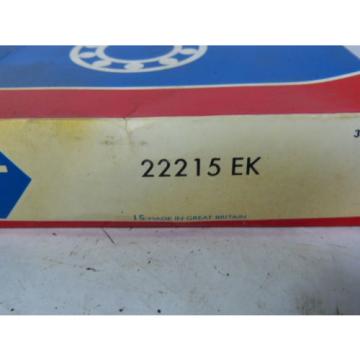 SKF 22215-EK Spherical Roller Bearing 75X130X31mm ! NEW !