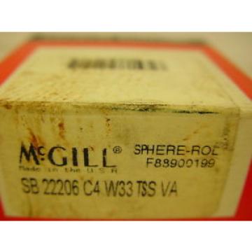 McGill SB 22206 C4 W33 TSS VA Spherical Roller Bearing SB22206C4W33TSSVA