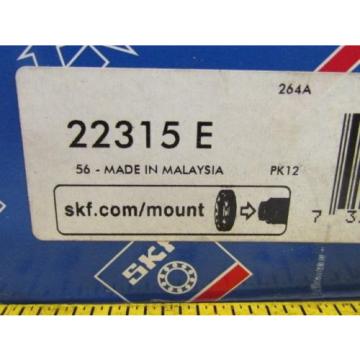 SKF Explorer 22315E Spherical Roller Bearing NIB