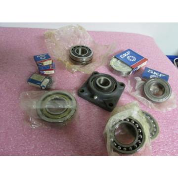 SKF Bearings Mixed Lot of 12 Pillow Block Roller Spherical Bearings 6208-6210