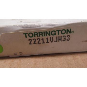 1 NIB TORRINGTON 22211VJW33 SPHERICAL ROLLER BEARING 55MM  X 100M X 25MM