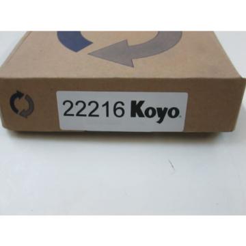 *NEW* 22216 KOYO Spherical Roller Bearing