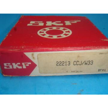 NEW SKF Spherical Roller Bearing 22213 CCJ/W33, NEW IN BOX, 22213CCJW33