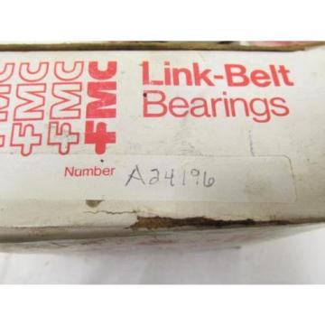 NOS FMC Link Belt A24196 Spherical Roller Bearing 1.968&#034; ID 4.3299&#034; OD 2.062&#034; W