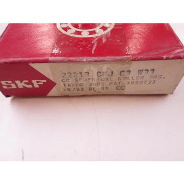 *NEW* 22213CKJC3W33 SKF Spherical Roller Bearing Taper Bore