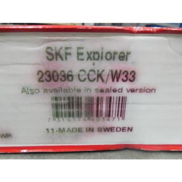 NEW SKF 23036 CCK/W33 Explorer Spherical Roller Bearing