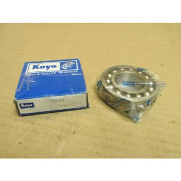 NIB Self-aligning ball bearings Philippines KOYO 1206 SELF ALIGNING BALL BEARING 1206 30x62x16 mm NEW