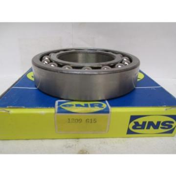 NEW Self-aligning ball bearings Uruguay SNR SELF ALIGNING BALL BEARING 1209 G15 1209G15 1209