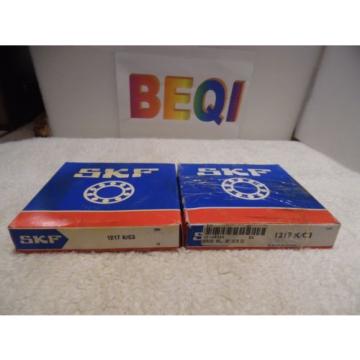 SKF Self-aligning ball bearings Philippines 1217K/C3  Self Aligning Ball Bearing 1217K /C3 NIB Lot of 2