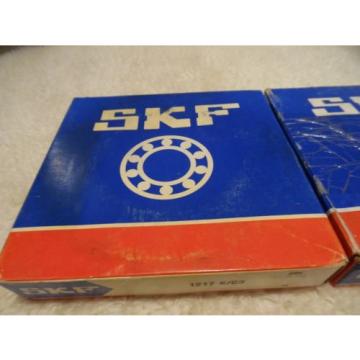 SKF Self-aligning ball bearings Philippines 1217K/C3  Self Aligning Ball Bearing 1217K /C3 NIB Lot of 2