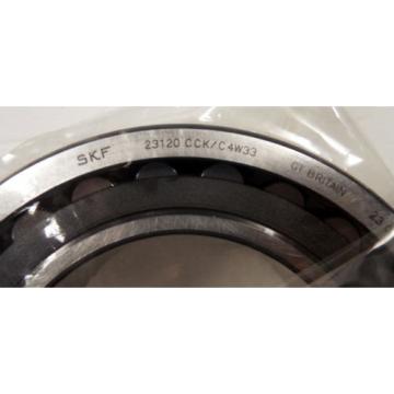 1 NEW SKF 23120 CCK/C4W33 SPHERICAL ROLLER BEARING