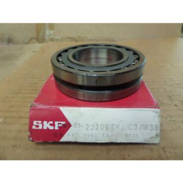 SKF Spherical Roller Bearing 22208 CKJ/C3/W33 22208CKJC3W33 New